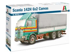 Scania 142H 6x2 Canvas. Escala 1:24. Marca Italeri. Ref: 90762