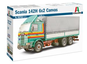Scania 142H 6x2 Canvas. Escala 1:24. Marca Italeri. Ref: 90762