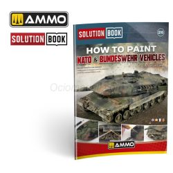 SOLUTION BOOK 26 - Set de colores para Vehiculos de la OTAN y la BUNDESWEHR. Marca Ammo Mig. Ref: A.MIG6531