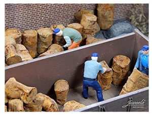 Bidones oxidados. Escala 1:45 y 1:48. Marca Juweela. Ref: 24131