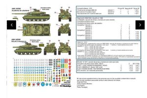 Calcas AMX-30 in Spain. Escala 1:72. Marca Fcmodeltips. Ref: 72202