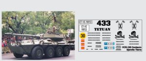 Calcas del Blindado VCR-105, Ejército de Tierra. Escala 1:35. Marca Trenmilitaria. Ref: 000_4461