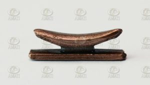 Cornamusa de 12 mm metalica. Paquete de 5 unid. Marca Amati. Ref: 4935/12, 493512