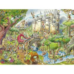 Cuentos de hadas, Fairy Tales, 1500 pz. Puzzle Vertical. Marca Heye. Ref: 29414