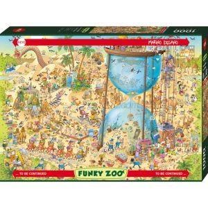Desert Habitat. Puzzle horizontal, 1000 pz. Marca Heye. Ref: 30068