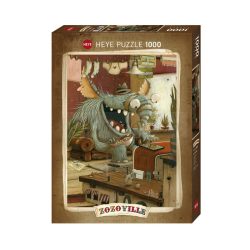 Día de lavandería. Puzzle vertical, 1000 pz. Marca Heye. Ref: 29865