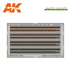 Fotograbado para Ammunition Belts US Cal.0.30. Escala 1:35. Marca Eduard. Ref: TP510
