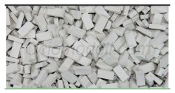 Ladrillos Gris claro. ALEMANIA ENTRE 1850 Y 1950. 500 unidades. Escala 1:32 y 1:35. Marca Juweela. Ref: 23008