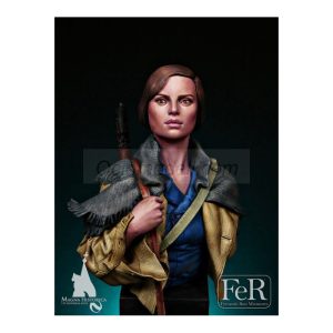 ¡No Pasarán! CNT Militiawoman Barcelona, 1936. 1/12. Marca Fer Miniatures. Ref: MHB00017