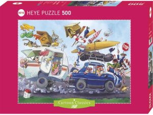 Off On Holiday!, Puzzle horizontal, 500 pz. Marca Heye. Ref: 29988