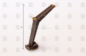 Pescante con Grúa articulada, 65mm, 1ud. Marca Amati. Ref: 4804