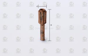 Respiradero o Salida de aire, 19mm altura x 6 diametro, 1ud. Marca Amati. Ref: 4819