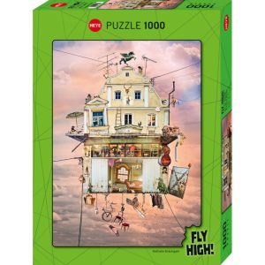 Treasure House, Puzzle vertical, 1000 pz. Marca Heye. Ref: 30078