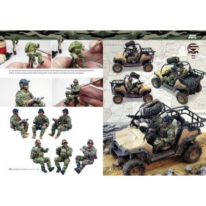 AK LEARNING 8: Modern Figures Camouflages. Marca AK Interactive. Ref: AK248