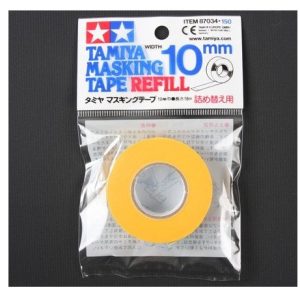 Cinta enmascarar de 10 mm ( 18 m ). Marca Tamiya. Ref: 87034