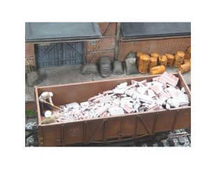 Escombros, derribos mixto. 75 gr. Escala 1:45. Marca Juweela. Ref: 24139.