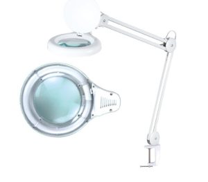 Flexo Lupa 5D con fluorescente. Marca Dismoer. Ref: 19531