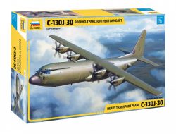 Heavy transport plane C-130J-30. Escala 1:72. Marca Zvezda. Ref: 7324