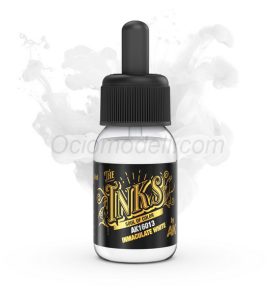 INKS INMACULATE WHITE. Bote de 30 ml. Marca AK Interactive. Ref: AK16013