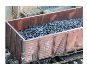 Ladrillos en Tono negro. 35gr. Escala 1:45. Marca Juweela. Ref: 24101