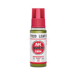 LEAF GREEN – QUICK GEN COLOR. Bote de 18 ml. Marca AK Interactive. Ref: AK17020