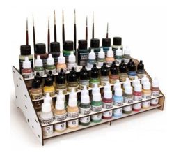 Módulo organizador de colores y pinceles. Marca Vallejo. Ref: 26.007