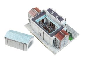 Museo Americano de Historia Natural. Puzzle 3D de Montaje. Serie de Museos del mundo. Marca Clever Paper. Ref: 591