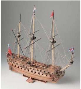 Navío H.M.S. Neptuno. Marca Corel. Escala 1:90. Ref: SM58