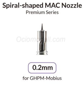 Obturador 0.2mm Airbrush Nozzle for Mobius. Marca Gaahleri. Ref: 40935.