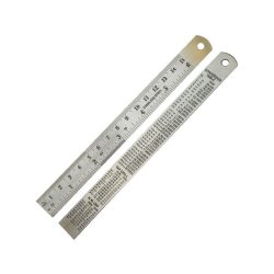 Regla de Precision Metalica (150 mm). Marca Dismoer. Ref: 20034