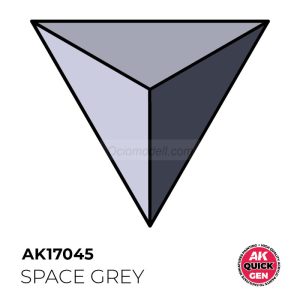 SPACE GREY – QUICK GEN COLOR. Bote de 18 ml. Marca AK Interactive. Ref: AK17045