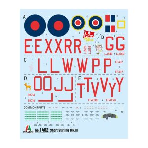 Stirling Mk. III. Escala 1:72. Marca Italeri. Ref: 1462