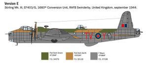 Stirling Mk. III. Escala 1:72. Marca Italeri. Ref: 1462