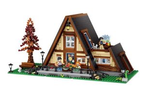 Tiny Cabin House Loz 1917 piezas. Kit construction blocks. Marca Loz. Ref: 1037